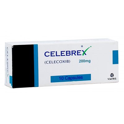 CELEBREX 200 MG ( CELECOXIB ) 10 CAPSULES